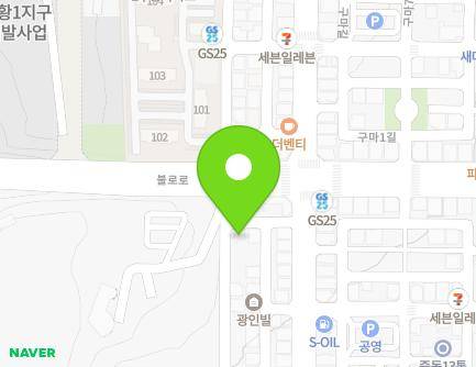전라남도 광양시 중마용소1길 30 (중동, 행복원룸) 지도