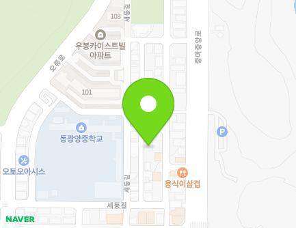 전라남도 광양시 세동길 19-10 (중동, 흰돌원룸) 지도
