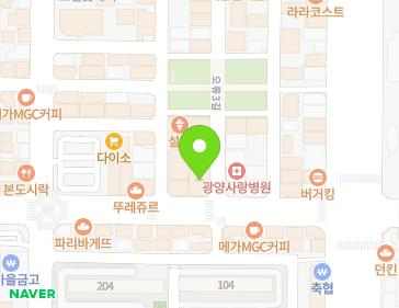 전라남도 광양시 공영로 67 (중동) 지도