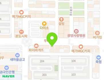 전라남도 광양시 공영로 64 (중동) 지도