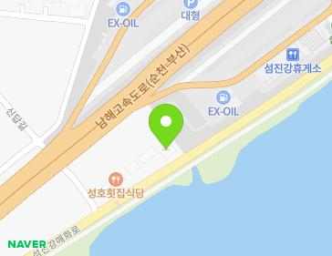 전라남도 광양시 진월면 섬진강매화로 125 지도