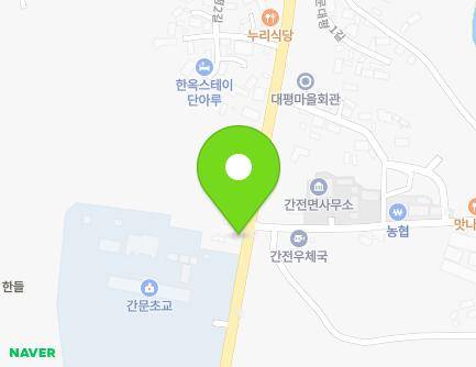 전라남도 구례군 간전면 간전중앙로 156-1 지도