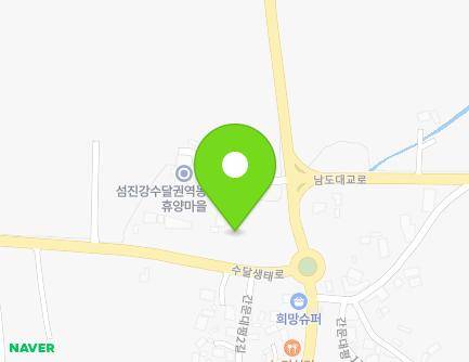 전라남도 구례군 간전면 수달생태로 817 지도