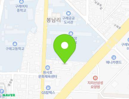 전라남도 구례군 구례읍 봉성로 16-7 (목련파크맨션) 지도