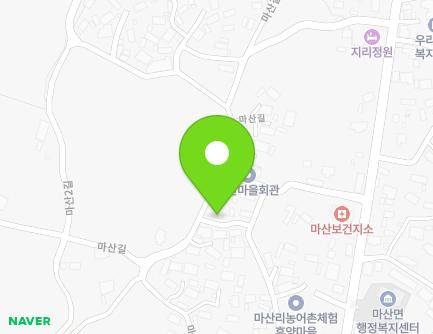 전라남도 구례군 마산면 마산길 42 (부녀회관) 지도