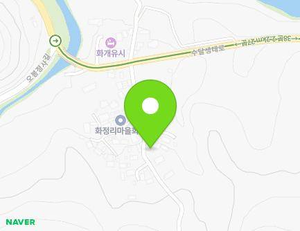 전라남도 구례군 문척면 화정길 11 지도