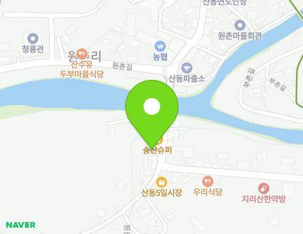 전라남도 구례군 산동면 원촌1길 12 (제일철물) 지도
