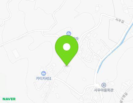 전라남도 구례군 용방면 사우길 100 지도