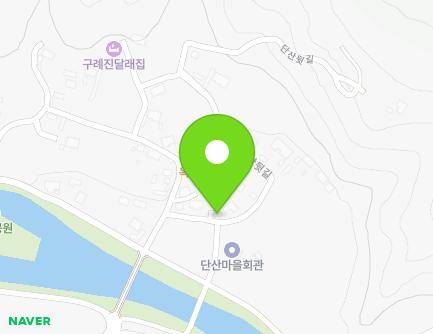 전라남도 구례군 토지면 단산뒷길 7 지도