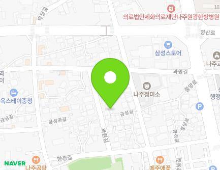 전라남도 나주시 금성길 61-10 (과원동) 지도