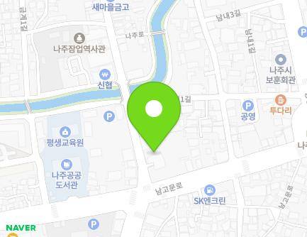 전라남도 나주시 나주로 116 (금성동) 지도