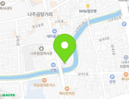 전라남도 나주시 나주로 128 (금성동, 한영사) 지도