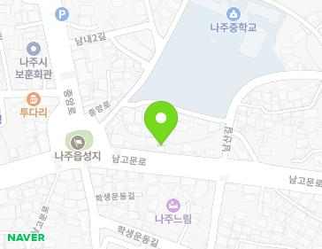 전라남도 나주시 남고문로 95 (남외동) 지도