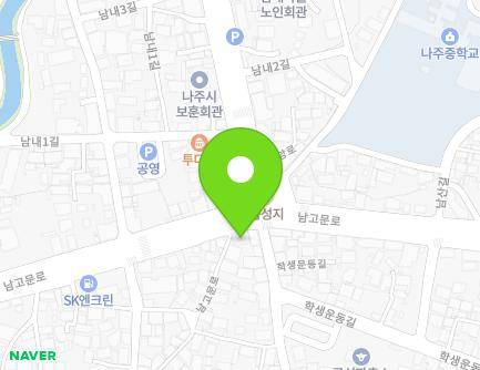 전라남도 나주시 남고문로 86 (남외동, 그릇나라) 지도