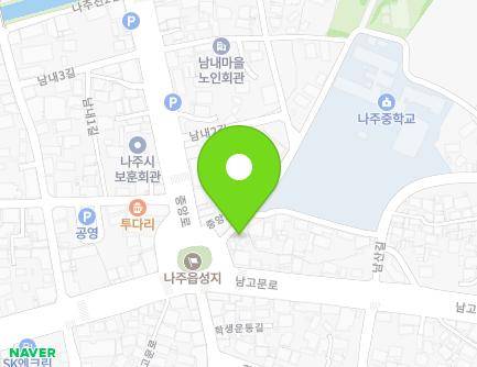 전라남도 나주시 남산길 2 (남외동, 제일함석) 지도