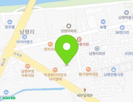 전라남도 나주시 남평읍 남평1로 20-44 지도