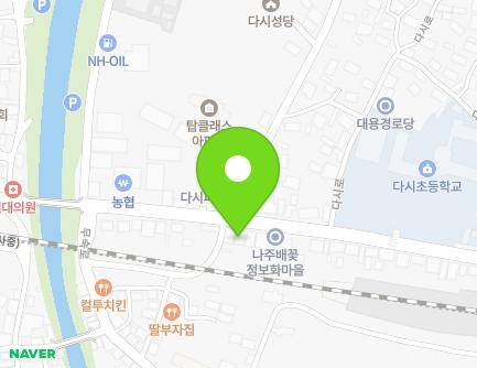 전라남도 나주시 다시면 다시로 190 (카페오르) 지도