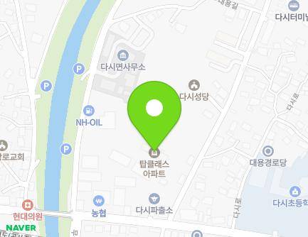 전라남도 나주시 다시면 대용길 26 (탑클래스아파트) 지도