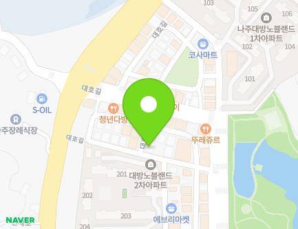 전라남도 나주시 대호길 85-31 (대호동, 석수빌라) 지도