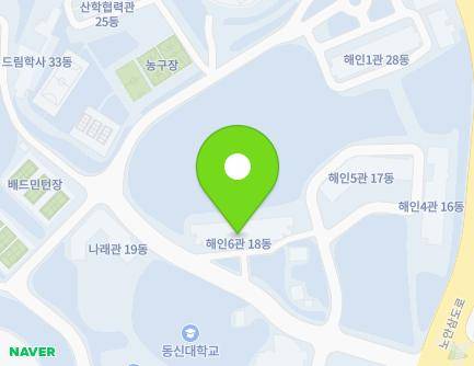 전라남도 나주시 동신대길 22 (대호동, 해인6관) 지도