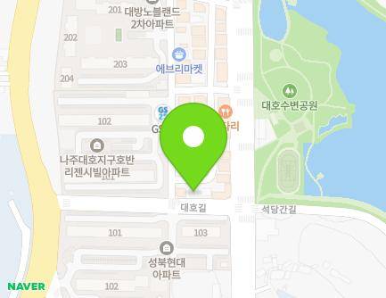전라남도 나주시 대호길 45-6 (대호동, 행복마트) 지도