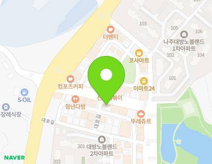 전라남도 나주시 대호길 85-1 (대호동) 지도