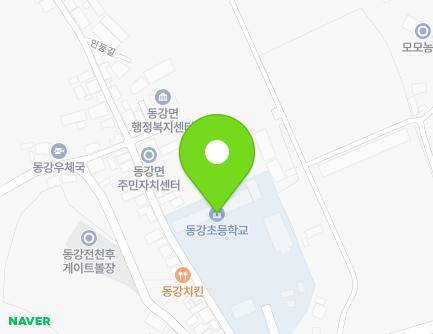 전라남도 나주시 동강면 동강로 595 (동강초등학교) 지도
