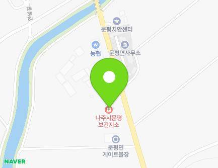전라남도 나주시 문평면 체암로 289 (나주시보건소문평보건지소) 지도