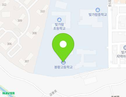 전라남도 나주시 월정5길 22 (빛가람동, 봉황고등학교) 지도
