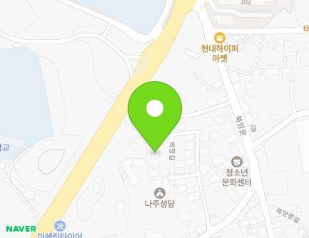 전라남도 나주시 박정길 7-40 (산정동) 지도