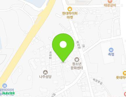 전라남도 나주시 박정길 7-18 (산정동) 지도