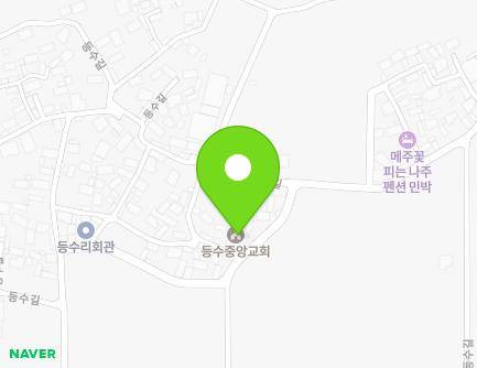 전라남도 나주시 산포면 등수길 8-31 (등수중앙교회) 지도