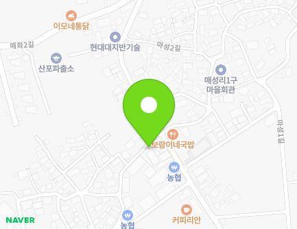 전라남도 나주시 산포면 매화2길 88 (산포중앙교회) 지도