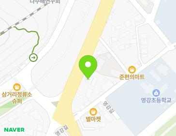 전라남도 나주시 예향로 3958 (삼영동, 삼영주유소) 지도