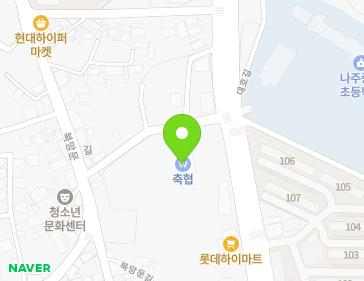 전라남도 나주시 대호길 19 (성북동) 지도
