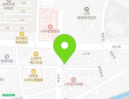 전라남도 나주시 나주로 210 (성북동, 제일약국) 지도
