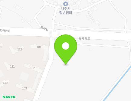 전라남도 나주시 신월길 21-1 (송월동) 지도