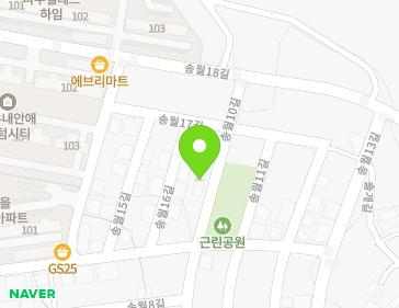 전라남도 나주시 송월10길 27 (송월동) 지도