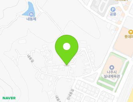 전라남도 나주시 내동길 40-3 (송월동) 지도