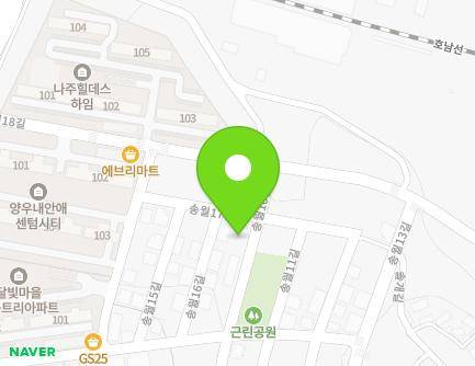 전라남도 나주시 송월10길 29 (송월동) 지도