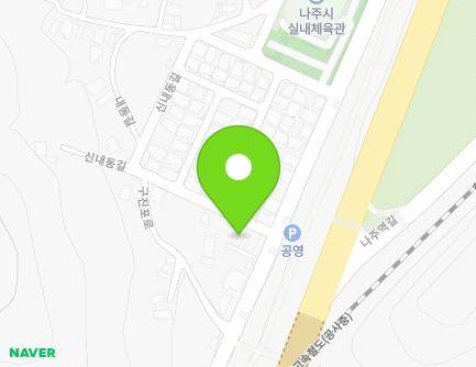 전라남도 나주시 신내동길 40 (송월동, 송월빌라) 지도