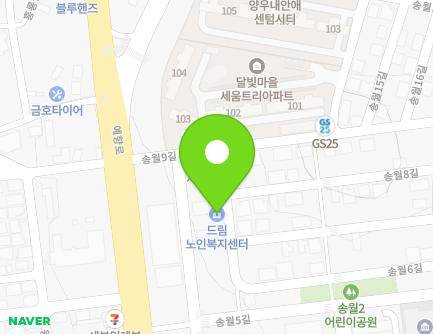전라남도 나주시 송월6길 8 (송월동, 나주한사랑교회) 지도