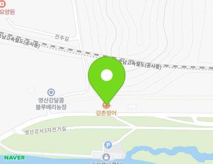 전라남도 나주시 구진포로 157 (안창동, 강촌장어) 지도