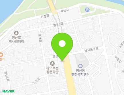 전라남도 나주시 예향로 3873-2 (영산동, 종로약국) 지도