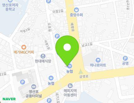 전라남도 나주시 예향로 3819 (이창동, 나주축산농협영산포지점) 지도