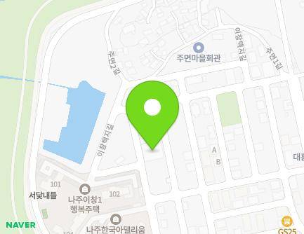 전라남도 나주시 이창택지길 50-8 (이창동, 대한예수교침례회나주교회) 지도
