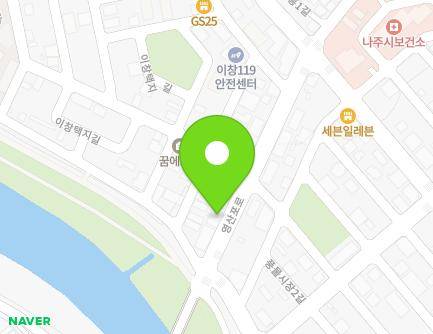 전라남도 나주시 영산포로 125 (이창동, 추자젓집) 지도