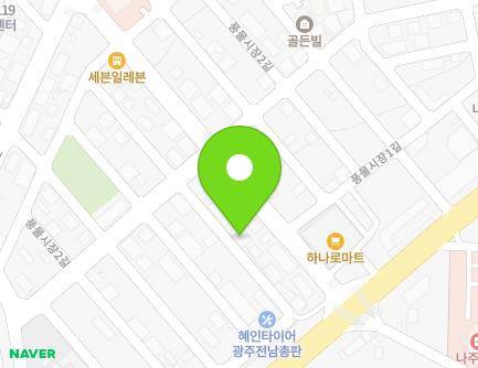 전라남도 나주시 풍물시장2길 28-7 (이창동, 화정정밀기계) 지도