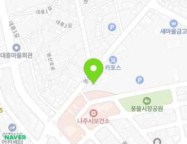 전라남도 나주시 영산포로 156 (이창동, 태현밧데리) 지도