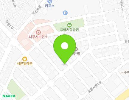 전라남도 나주시 풍물시장2길 39 (이창동, 큰집암뽕순대) 지도